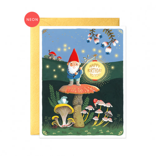 Gnome Happy Birthday To You Card