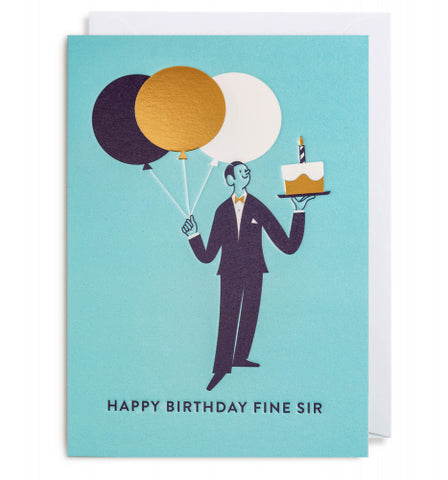 Happy Birthday Fine Sir Card