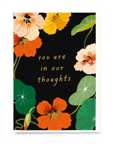 You Are In Our Thoughts Card