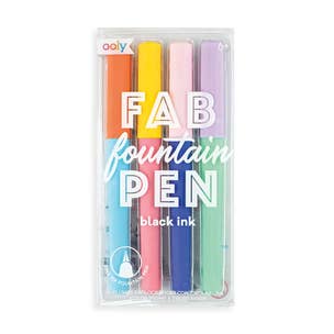 Ooly Fab Fountain Pen, Set Of 4