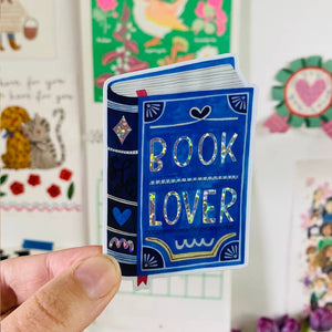 Book Lover Sticker