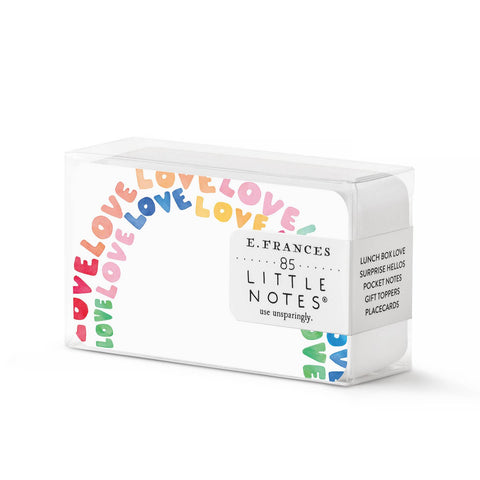 E Frances Little Notes: Love Rainbow