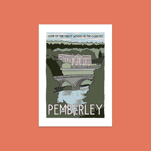 Pemberley Travel Sticker