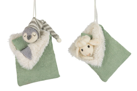 Sleepy Animals Ornament