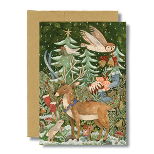 Canyon & Cove Woodland Christmas Card