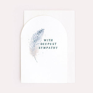Sister Paper Co. With Deepest Sympathy Card