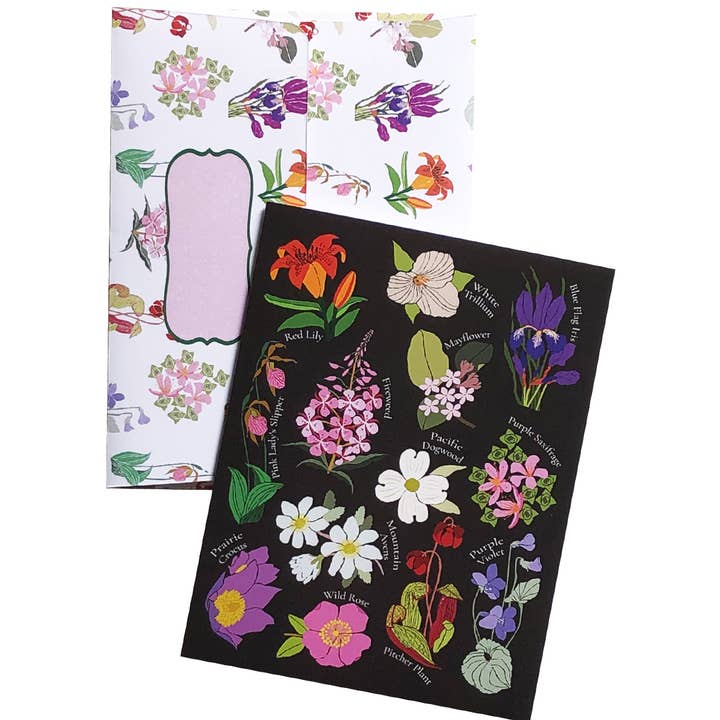 Artistry Cards Flowers Of Canada Card