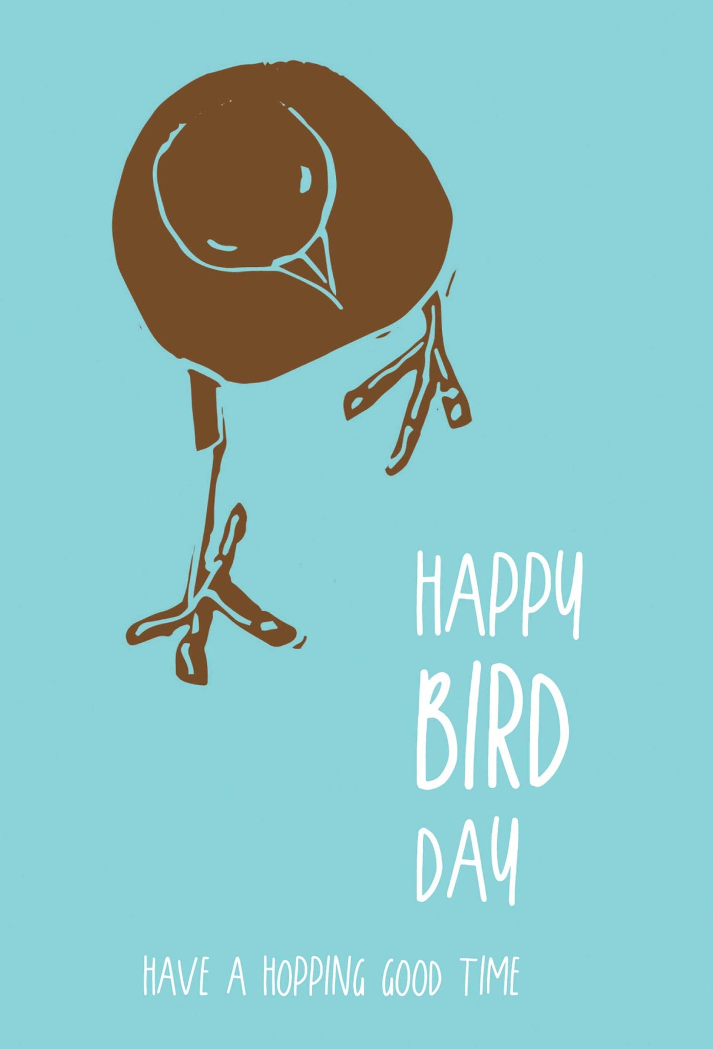 Happy Bird Day, Have A Hopping Good Time Card