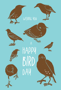 Wishing You A Happy Bird  Day Card