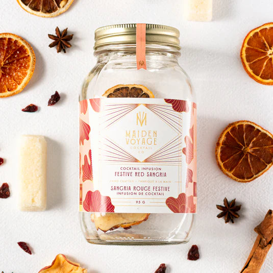 Maiden Voyage Winter Sangria Infusion Jar