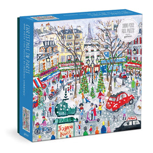 Michael Storrings' Christmas In Paris, 1000 Piece Foil Puzzle