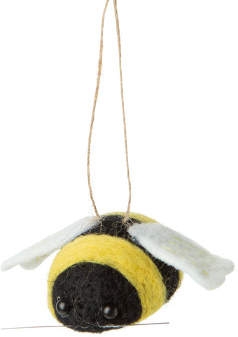Felt Bumble Bee Ornament