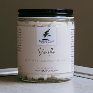 Nature Wilde Bath & Body 2oz. Body Butter, Vanilla
