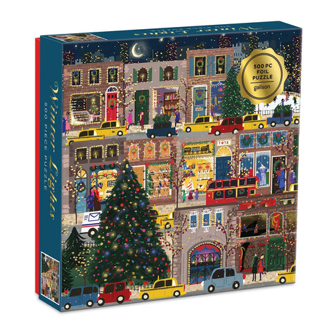 Winter Lights, 500 Piece Foil Puzzle