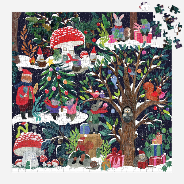 Yuletide Forest, 500 Piece PUzzle