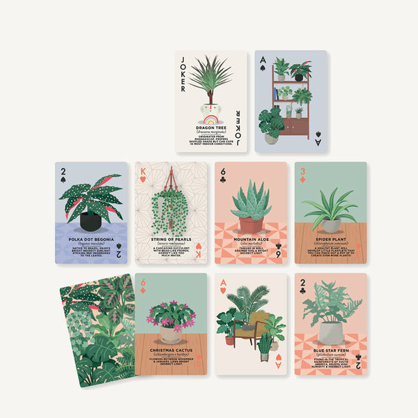 House Plants Playing Cards