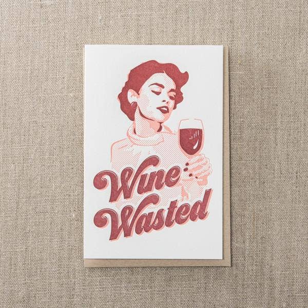 Wine Wasted Card
