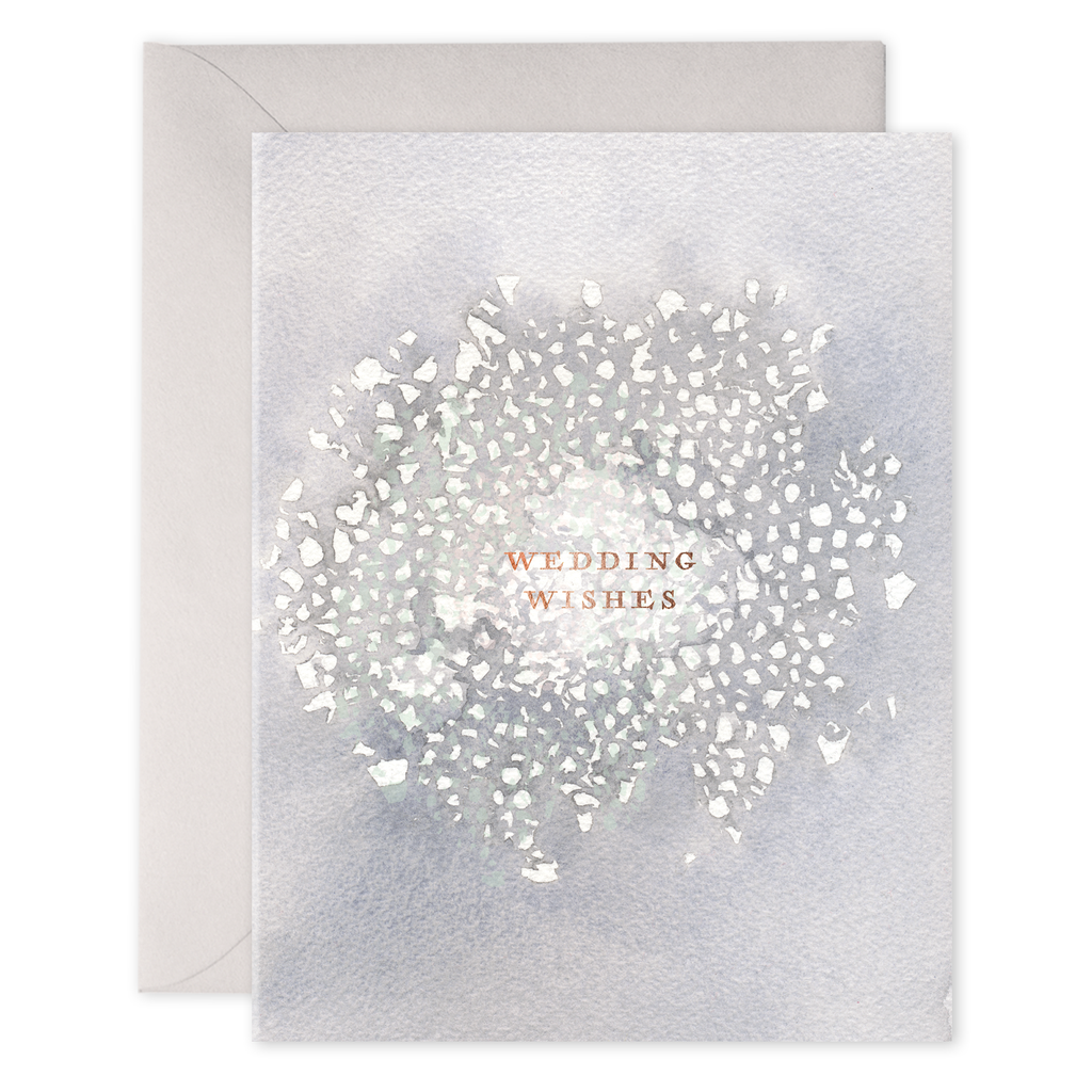 E Frances Wedding Wishes Card