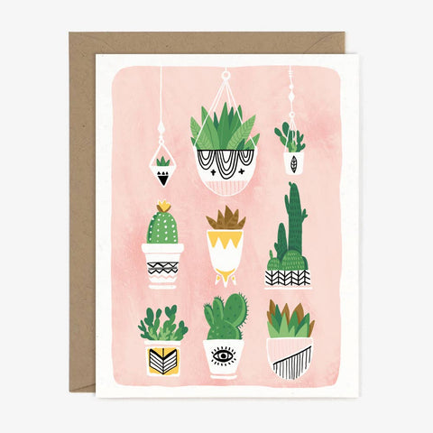 Paper Pony Co. Cactus Plants Card