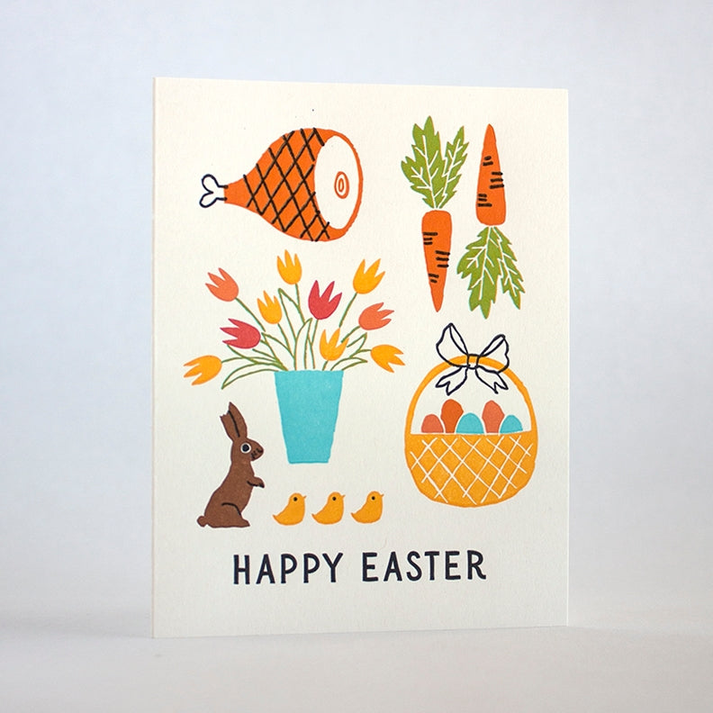 Easter Things Happy Easter Card