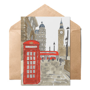 Annie Montgomery Classic London Card