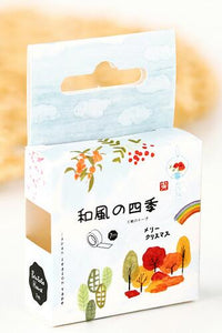 15mm Washi Tape, Japanese Four Seasons