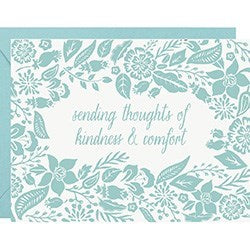 Sending Thoughts of Kindness & Comfort Card