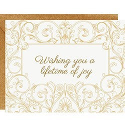 Wishing You A Lifetime of Joy Card