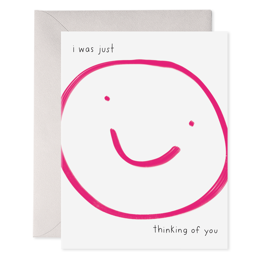 E Frances I Was Just Thinking Of You Card