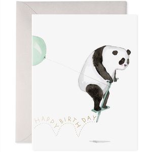 E Frances Happy Birthday Pogo Panda Card