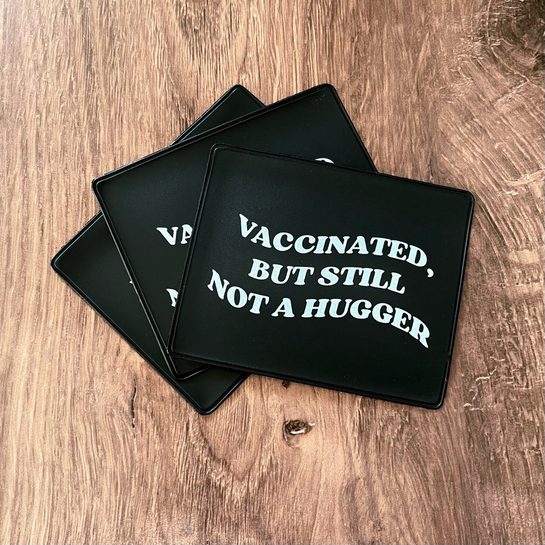 Vaccinated But Still Not A Hugger, Vax Document Holder