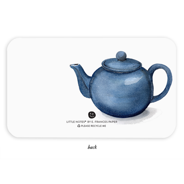 E Frances Little Notes: Spot Of Tea