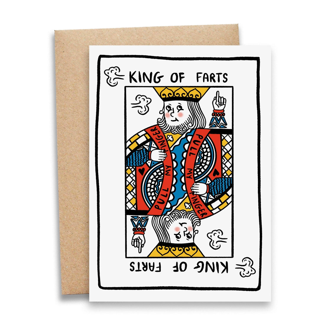 King Of Farts Card