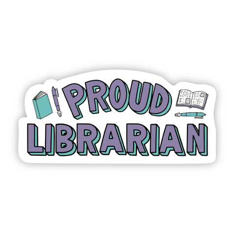 Proud Librarian Sticker