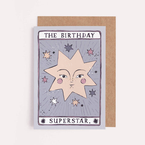 Sister Paper Co. Star The Birthday Superstar Card