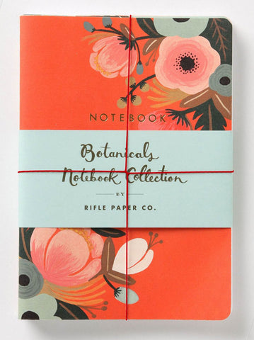 Rifle Paper Co. Botanicals Notebook Set