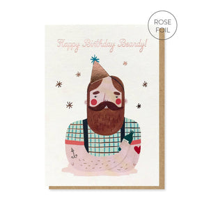 Stormy Knight Happy Birthday Beardy! Card