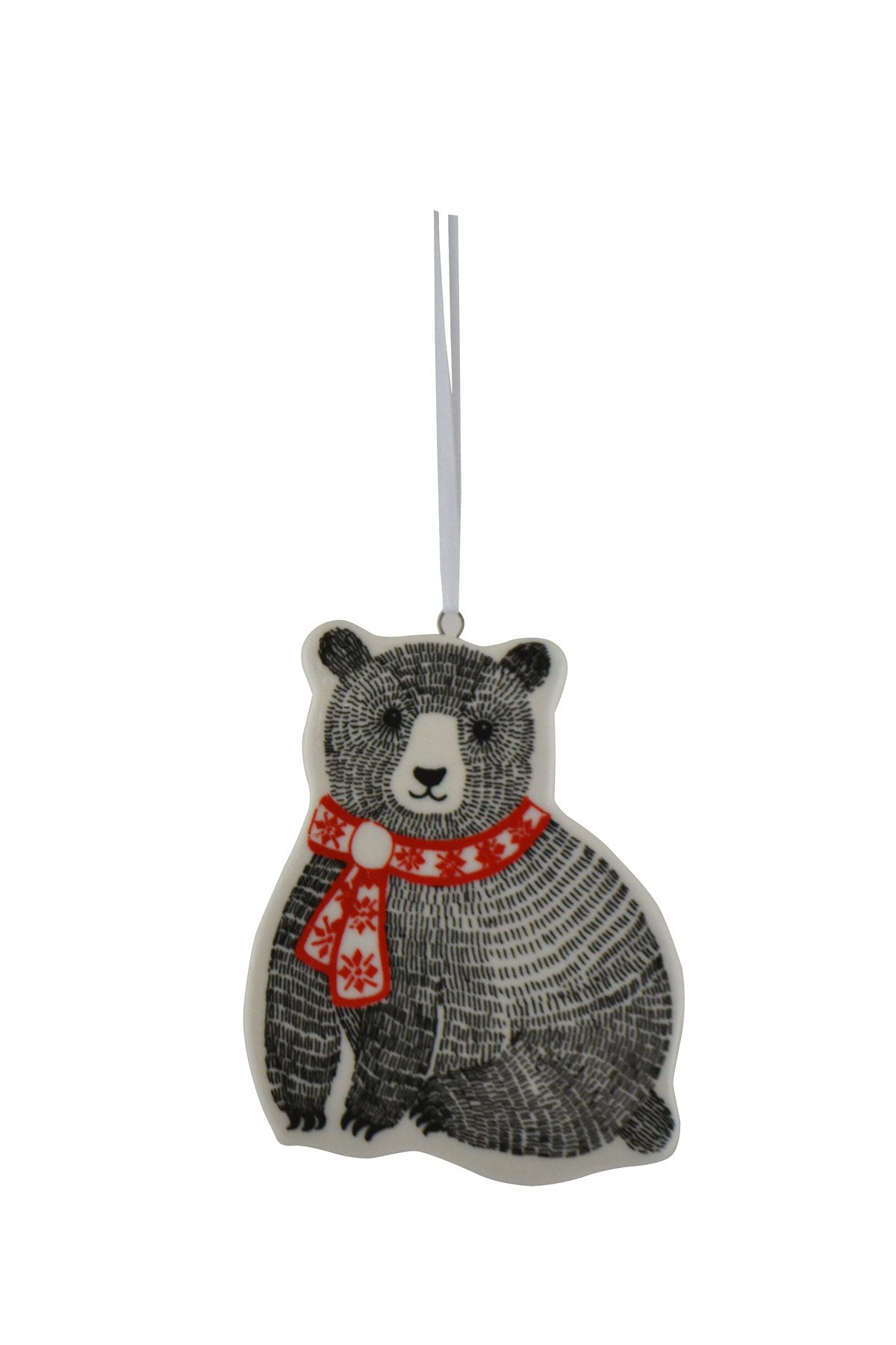 Ceramic Bear Ornament
