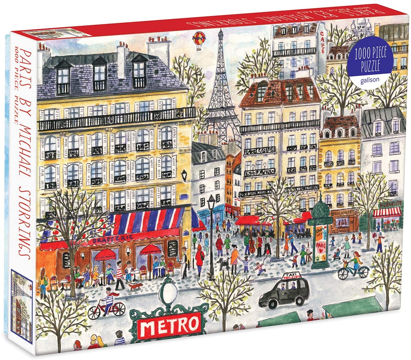 Michael Storrings' Paris Cityscape, 1000 Piece Puzzle