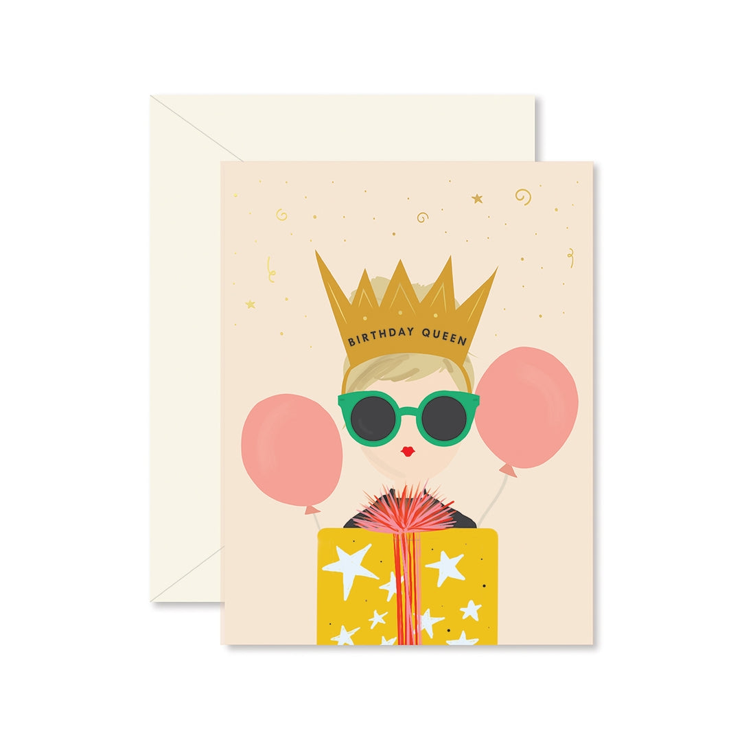 Ginger P. Designs Birthday Queen Card