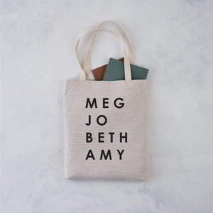 Little Women March Sisters Tote Bag