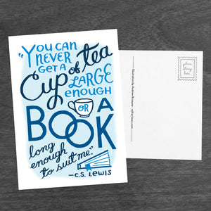 You Can Never Get A Cup Of Tea... Postcard