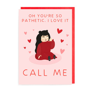 URGHH Card Nadja Doll My Oh You're So Pathetic. I Love It. Call Me. Card