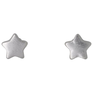 Pilgrim Star Stud Earrings, Silver