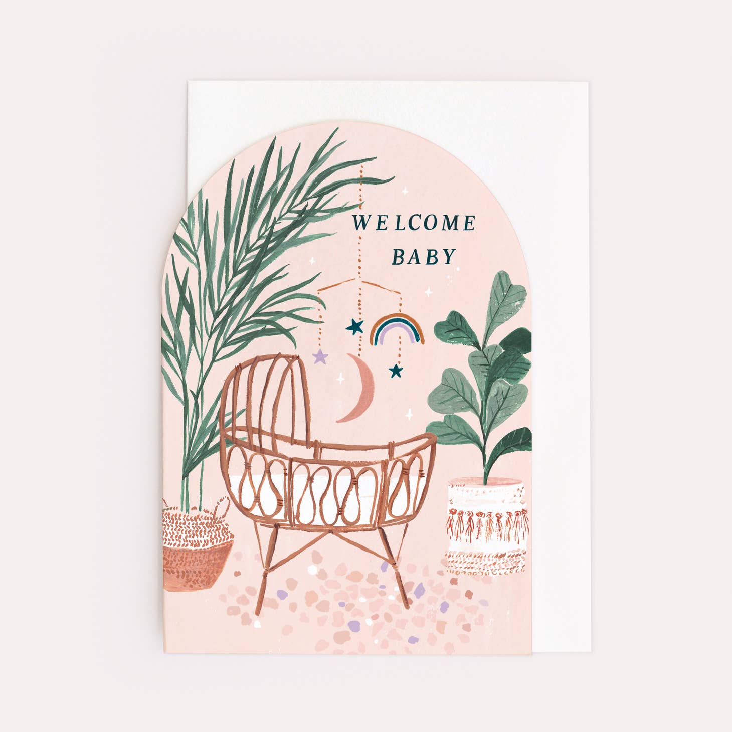 Sister Paper Co. Nursery Welcome Baby  Card