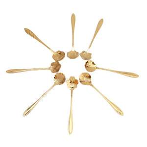Flower Spoon, Set of 8