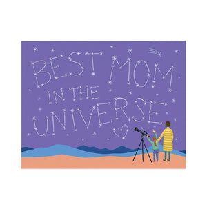 Best Mom In The Universe Card