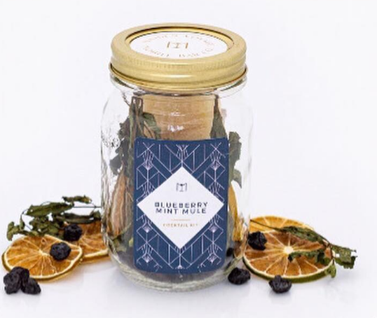 Maiden Voyage Blueberry Mint Mule Infusion Jar