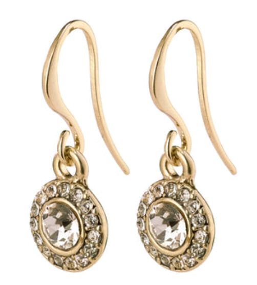 Pilgrim Clementine Earrings, Gold