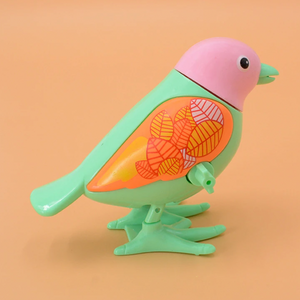 Wind-Up Hopping Bird Toy